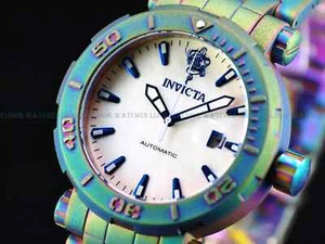 Rare New Invicta 48mm Men's Sea Base NH35A Automatic LE White MOP Dial SS Watch - Picture 1 of 7