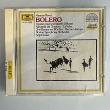 Ravel: Bolero Maurice Ravel Seiji Ozawa (CD, Mar-1987, Deutsche Grammophon)