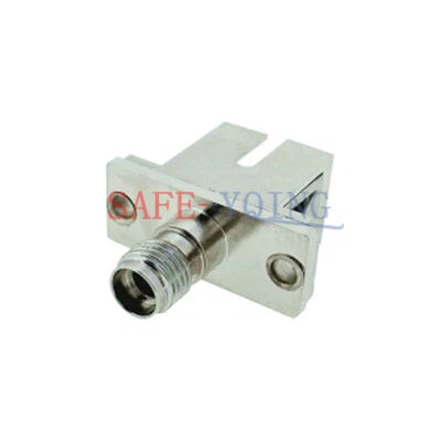 SMA Female-SC Female Hybrid Adapter Flange Coupling NEW Optical Fiber Connector  - Image 1 of 4