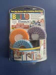 NIB Build Bonanza Self Adhesive Tape Building Block Base Stick Peel - Picture 1 of 2
