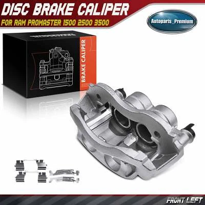 前左制动卡钳带支架适用于 Ram ProMaster 1500 2500 3500 2014-2024 — 第 1/4 张图片