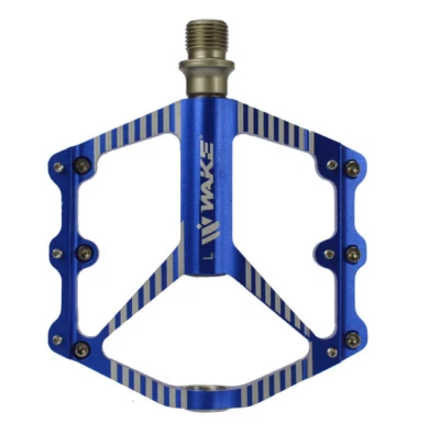 WAKE BMX Mountain Bike Pedals Aluminum Alloy MTB Sealed Bearing Pedal 9/16" 255g - Image 1 of 4