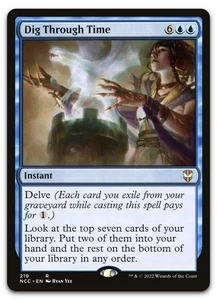 Dig Through Time #219 (NM) Streets New Capenna NCC Magic MTG - Picture 1 of 2