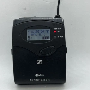 Sennheiser SK 100 G4 G Wireless Bodypack Transmitter 566-608 MHz (B7:23) - Picture 1 of 10