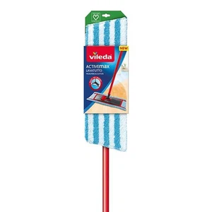 Vileda Flat Mop Active Max with Telescopic Broom Handle Microfibre technology - Picture 1 of 7