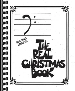 The Real Christmas Book 2nd Edition Bass Clef Instruments Fake Jazz Sheet Music - Picture 1 of 1
