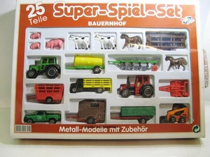 Super Juego Set Granja - 25 Piezas - Lote - EMBALAJE ORIGINAL 35 cm x 26 cm - Imagen 1 de 4