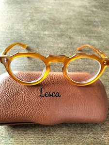 Occhiali Lesca Lunetier Pica Honey Lesca retrò vintage - Foto 1 di 7