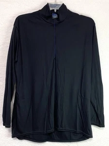Patagonia Pullover Herren Extra Large schwarz Capilene Midweight Baselayer 1/4 Zip - Bild 1 von 8