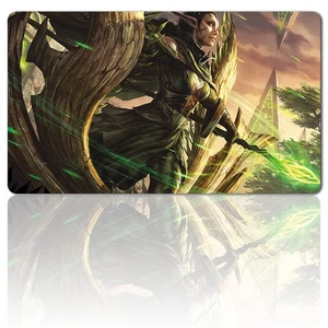 Nissa Voice of Zendikar - Board Game MTG Playmat Games Mousepad Play Mat of TCG - Picture 1 of 7