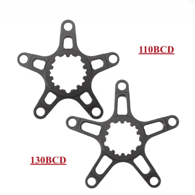 MTB ROAD Bicycle 110 130 104 BCD 5 Claws  Direct Mount Crank 5 Bolt Chainrings - Image 1 of 4