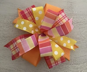 Arco caprichoso corona de Pascua de 10", arco linterna de resorte - hecho a mano - Imagen 1 de 6