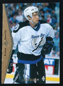 1994-95 Upper Deck Hockey Roman Hamrlik #112 Tampa Bay Lightning - Imagen 1 de 2