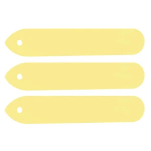 100pcs PVC Garden Plant Pot Markers Stake Tags Yard Nursery Seed Label Yellow - Picture 1 of 10
