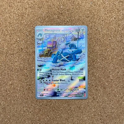 Metagross 178/162 Illustration Rare Sv05: Temporal Forces *B1 - Image 1 of 2
