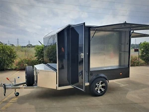 2025 PREMIUM GO-KART ALLOY TRAILER 2.1m /W x 2.0m/H 16" ALLOY WHEELS & TYRES - Picture 1 of 12