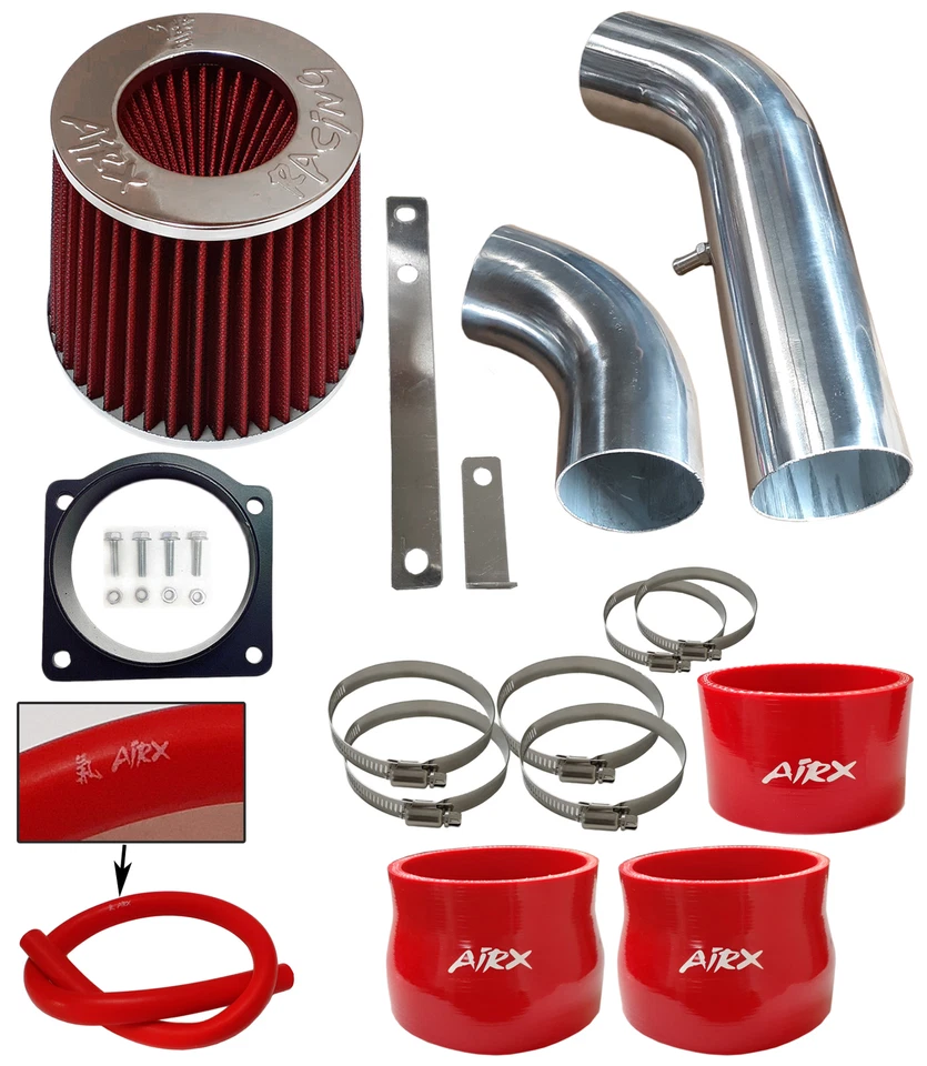 Kit de admisión de aire y filtro AirX Racing 2 piezas para Ford Ranger SOHC 2001-2003 4,0 L V6 Foto 1 de 2