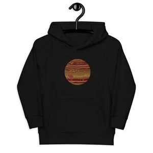 jupiter embroidery | boy's youth eco hoodie - Picture 1 of 23