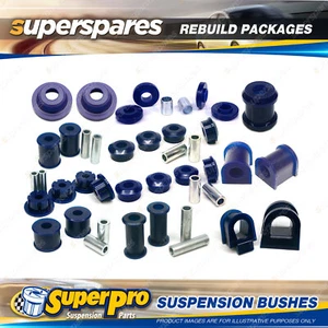 Front + Rear SuperPro Suspenison Bush Kit for Ford Cortina TD 4 Cyl 1972-1977 - Picture 1 of 2