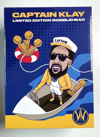 Santa Cruz Warriors Captain Klay Thompson Bobblehead 3/4 2023 SGA Golden State Cover