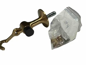 IVES 446 B10 tope de puerta y soporte - latón macizo - acabado bronce manchado - Imagen 1 de 6