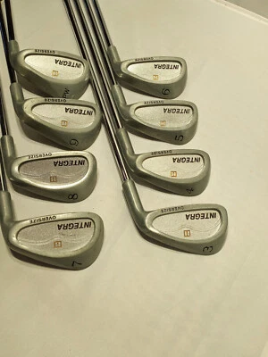 Juego completo de palos de golf Integra de gran tamaño 3-9 y PW juego de hierro y bolsa ENVÍO GRATUITO Foto 1 de 4