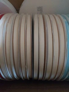 1/4 inchGrosgrain Ribbon Solid Color roll of 100yards cream color - Picture 1 of 3