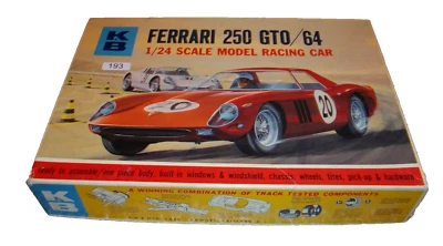 K&B 1/24 Ferrari 250 GTO/64 complete boxed unbuilt kit. - Imagen 1 de 4