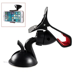 360° Universal Car Holder Stand Mount Windshield Bracket For iPhone/Samsung/LG - Picture 1 of 6