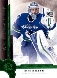 2016-17 Artifacts Emerald #36 Ryan Miller /99