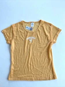 Camiseta Russell Athletic Tennessee Volunteers Mujer Calce Mediano Ajustado Naranja Malla Nueva con Etiquetas - Imagen 1 de 3