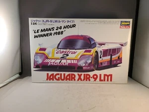Hasegawa 1/24 Jaguar XJR-9 LM Model Kit #22008 Open Box Sealed Parts - Picture 1 of 8