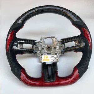Real Carbon Fiber Sports Steering Wheel For Ford Mustang SHELBY GT350 2015-2017 - Bild 1 von 6