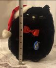Vintage Plush Dakin Fat Black Cat Plush Toy Rare Stuffed Animal 1980 Japan