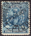 PERU 1896/900 STAMP Sc. # 145 USED CANCEL "PIURA"