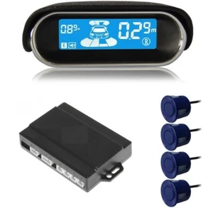 4 x Sensori di Parcheggio Auto Retromarcia Backup Radar Alert System Multicolore UK - Foto 1 di 5