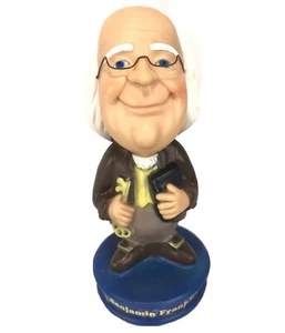 Vintage Huron Ben Franklin Coin Bank with Stopper - Picture 1 of 9