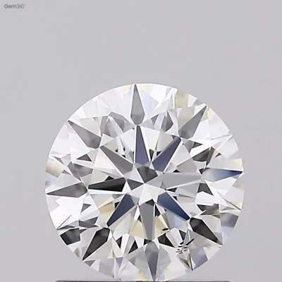 1.12ct Round Brilliant Cut Lab-grown Diamond IGI Certified G Colour SI1 Clarity - Image 1 of 4