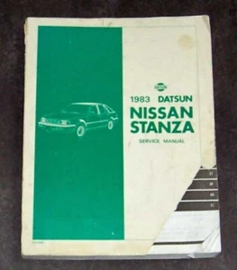 1983 Nissan Stanza Factory Service (Shop) Manual Datsun - Picture 1 of 1