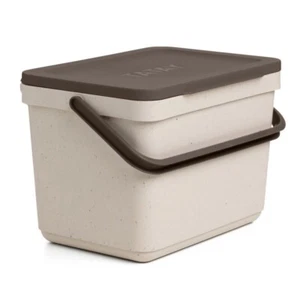 TATYA Easy-fill Food Waste Caddy 6L Made With Recycled Plastic ECO - Picture 1 of 2