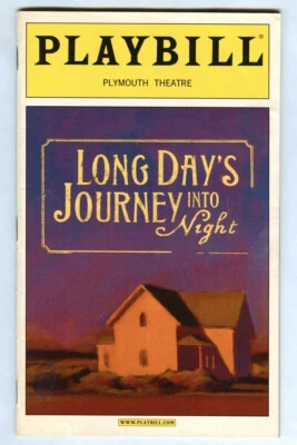 Vintage 2003 LONG DAY's Journey into Night Opening Night Playbill & Tickets! - Image 1 of 4