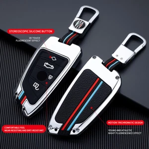 For BMW 330i 530i X1 X3 X5 X6 X7 Car Key Fob Cover Case Keychain Accessories - Bild 1 von 16
