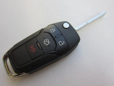 OEM 2013-2016 FORD FUSION FLIP KEY FOB KEYLESS REMOTE N5F-A08TAA NEW KEY BLANK - Image 1 of 4