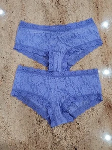 Neu HANKY PANKY 2er Set Signature Lace Boyshort Höschen Größe M - Bild 1 von 3