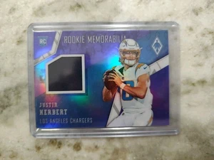 Parche de camiseta Justin Herbert/75 RC 2020 Phoenix RELIC Los Angeles Chargers  - Imagen 1 de 2