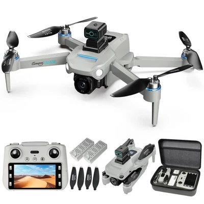Drone with 4K UHD Camera for Adults,S159 Pro GPS Drone Brushless Motor,Upgrad... - Image 1 of 4