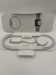 2-Pack Apple Watch Magnetic Fast Charger to USB-C Cable 1m/3.3ft Braided A2515 - Picture 1 of 5