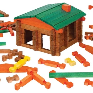 Dixon Deluxe Log Building Set - 250 Pieces - Picture 1 of 3