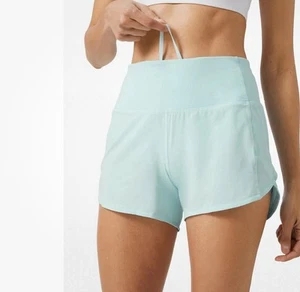 NEW LULULEMON Speed Up 4" HR Hi-Rise Short size 4 TALL Blue Glow - Picture 1 of 11