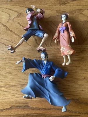 Samurai Champloo Figures Mugen Jin Fuu Toys Figurines Jazwares Geneon - Image 1 of 4